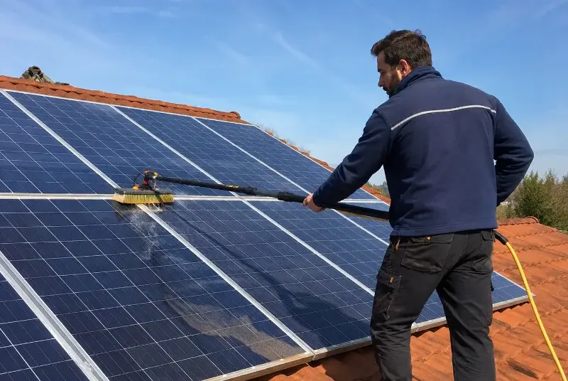 Nettoyage et entretien de panneaux solaires à Parigné